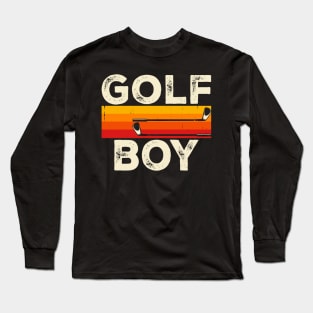 Golf Boy T Shirt For Women Men Long Sleeve T-Shirt
